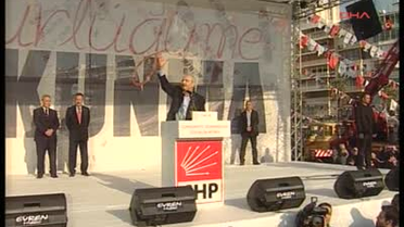 Kılıçdaroğlu'ndan 'Cumhuriyet, Demokrasi ve Özgürlük Mitingi'