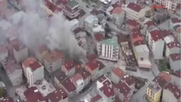 Havadan Görüntülerle Gecekondu Yangını