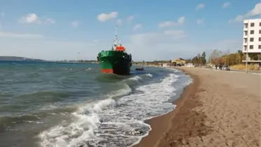 Karaya Oturan Gemi Kurtarıldı
