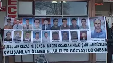 Madenci Yakınları Bursa'ya Yürüyor