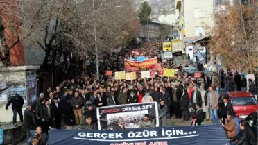Tunceli'deki Dersim Mitinginde 6 İstek