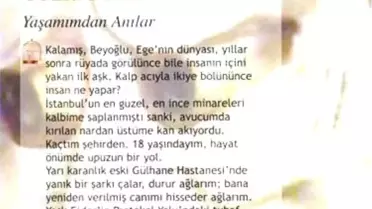 Çırağan'da Ayın Yazarı: Nazlı Eray