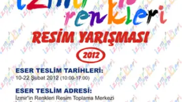 İzmir'in Renkleri Resim Yarışması Düzenlendi