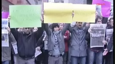 Diyarbakır1kck Operasyonunda Gazetecilerin Gözaltına Alınmasına Protesto