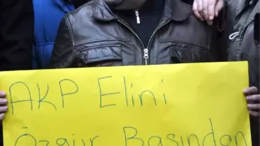 Gazetecilerin Gözaltına Alınması, Diyarbakır'da Protesto Edildi