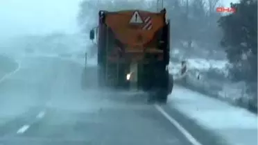 Trakya'da Kar Yağışı Başladı