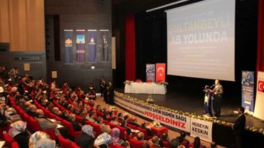 Sultanbeyli Bakan Bağış'ı Ağırladı
