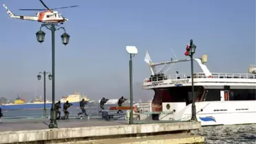 Samsun'da Helikopter Destekli Nefes Kesen Tatbikat