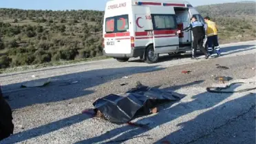 Pazar Yolunda Kaza: 1 Ölü, 6 Yaralı