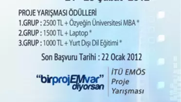Bir Projem Var Diyorsan!