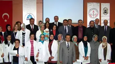 Engelli ve Hasta Bakımı Eğitimine Katılanlara Sertifika