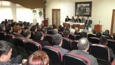 Ödemiş Belediyesi, İnşaat Sektörü Çalışanlarını Bilgilendirdi