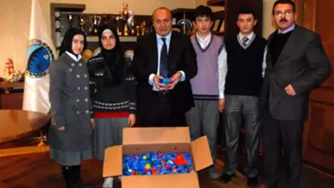 Taşköprü Belediyesi'nin Mavi Kapak Kampanyasına Büyük İlgi