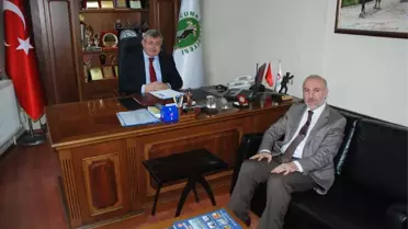 Müftü Keskin, Başkan Gülşen'i Ziyaret Etti