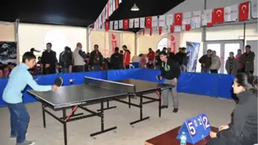 Çadır Kentlerde Sportif Faaliyetler Devam Ediyor