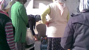 Çiftlik'de Susuz Kalan Vatandaşlar İsyan Ediyor