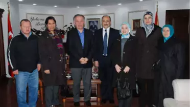 Başkan Koçal'a Ziyaretçi Akını