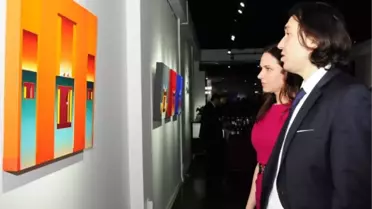 Ressam İsmail Ateş, New York'taki Türkevi'nde Sergi Açtı