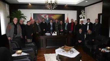 Akçakoca'lı Muhtarlar Avcılar Kaymakamını Ziyaret Etti