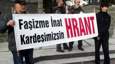 Ayvalık'ta 'Hrant'ın Arkadaşları' Karara Tepki Gösterdi