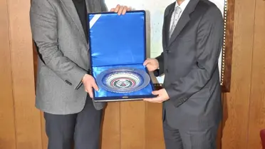 Baro Başkanı Solakoğlu, Hüseyin Ayaz'ı Ziyaret Etti