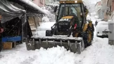 Bursa'nın Dağ İlçeleri Kar Altında