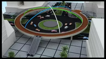 Şehreküstü Meydanı'na Uzay Üssü Gibi Üst Geçit