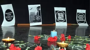 Mersin'de Hrant Dink Anıldı