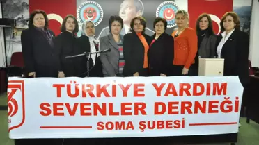 Türkiye Yardımsevenler Derneği Soma Şubesi'nde Kongre