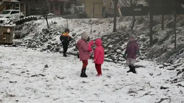 Edirne'ye Kar Sürprizi