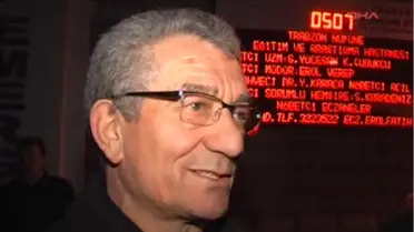 Trabzon 2 Divan Kurulu Başkanı Özbak.'Şakar Telefola Aradı, 'Abi Vuruldum' Dedi' 'Trabzonspor...