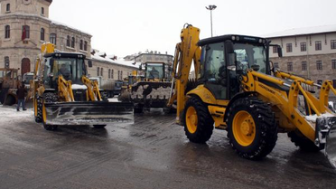 Sivas Belediyesi'nden Kar Seferberliği