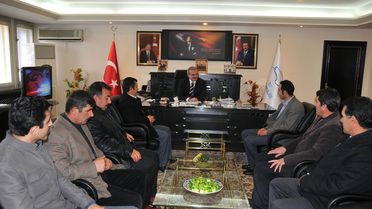 Damızlık Sığır Yetiştiricileri Birliği'nden Vali Karaloğlu'na Teşekkür Ziyareti