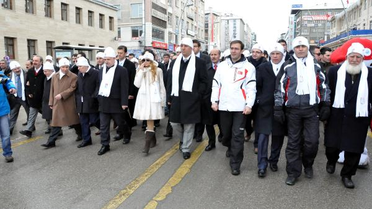 Kış Sporları Festivali Kar Heykeli Sergisiyle Başladı