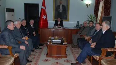 Kent Konseyi Üyelerinden Vali Özçimen'e Ziyaret