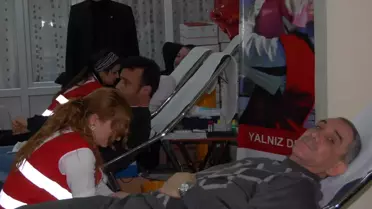 Simav Kan Bağışına Koştu