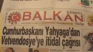 Türkçe Yayınlanan 'Kosova Balkan' Gazetesi Yayın Hayatına Başladı