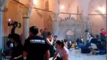 Hamam Film Setine Döndü