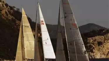 Marmaris Limanı Yelkenlerle Şenlendi