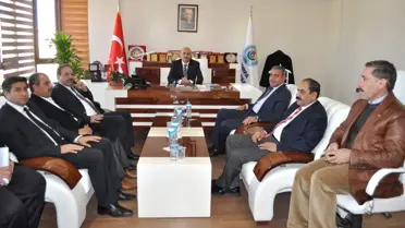 Özcan'dan Ticaret Borsasına Ziyaret