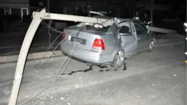 Soma'da Trafik Kazası: 3 Yaralı