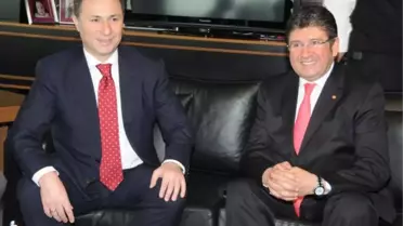 Makedonya Başbakanı Gruevski: Arkadaşım Erdoğan'la Zevkli Bir Görüşme Yapacağım