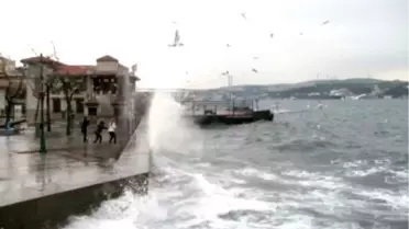 İDO Seferlerine Poyraz Engeli