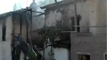 101 Yaşındaki Kadın Yanarak Öldü