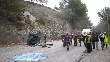 4 Kişilik Aile Ölüme Uçtu