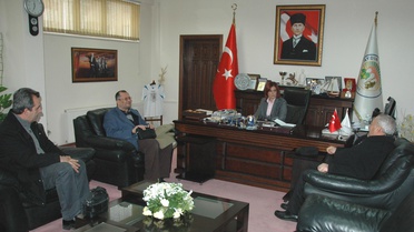 Başkan Çerçioğlu'na Teşekkür Ziyareti