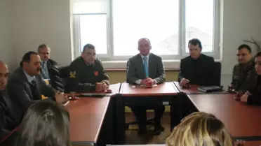 Küre İlçe İdare Şube Başkanları Toplantısı Yapıldı