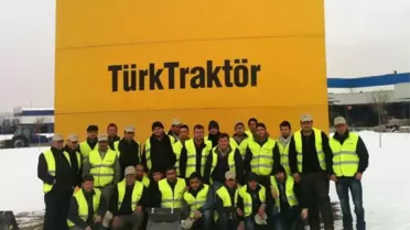 Sökeli Çiftçilerden Türk Traktör'e Ziyaret