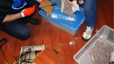 İranlı Aile Uyuşturucuyla Yakalandı