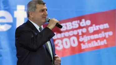 Büyükşehir, Başarılı Öğrencileri Bisikletle Ödüllendirdi
